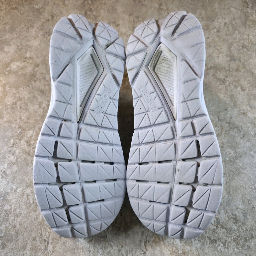 Hoka One One Mach 5 Womens Size 8.5 B White Copper Running Shoes Sneakers - Picture 7 of 9